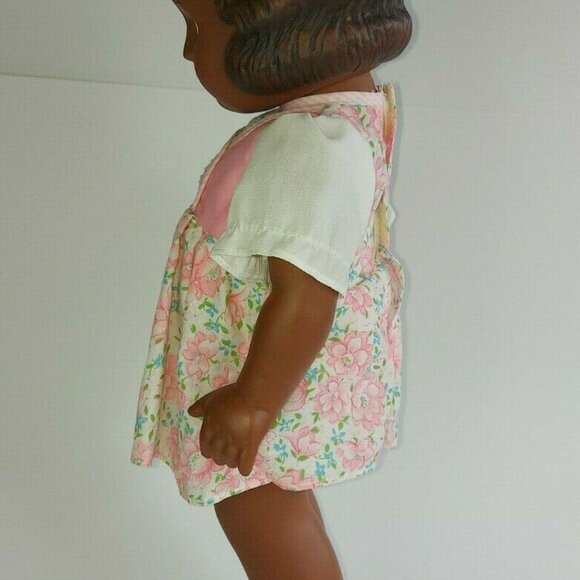 DAISY KINGDOM PANSY DOLL African American 1991 Dark Skin dress shoes 17" Ex Con - Picture 5 of 12
